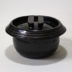 黒釉ご飯鍋（ツバあり）